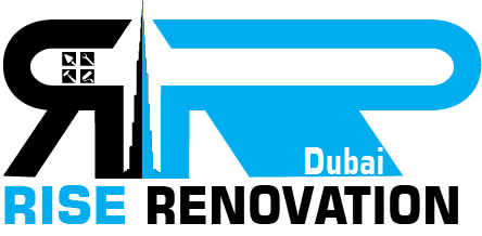 Rise Renovation Dubai, logo, services